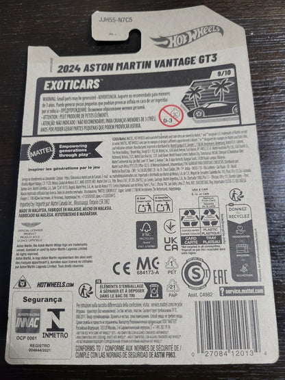 Hot Wheels 2024 Aston Martin Vantage GT3