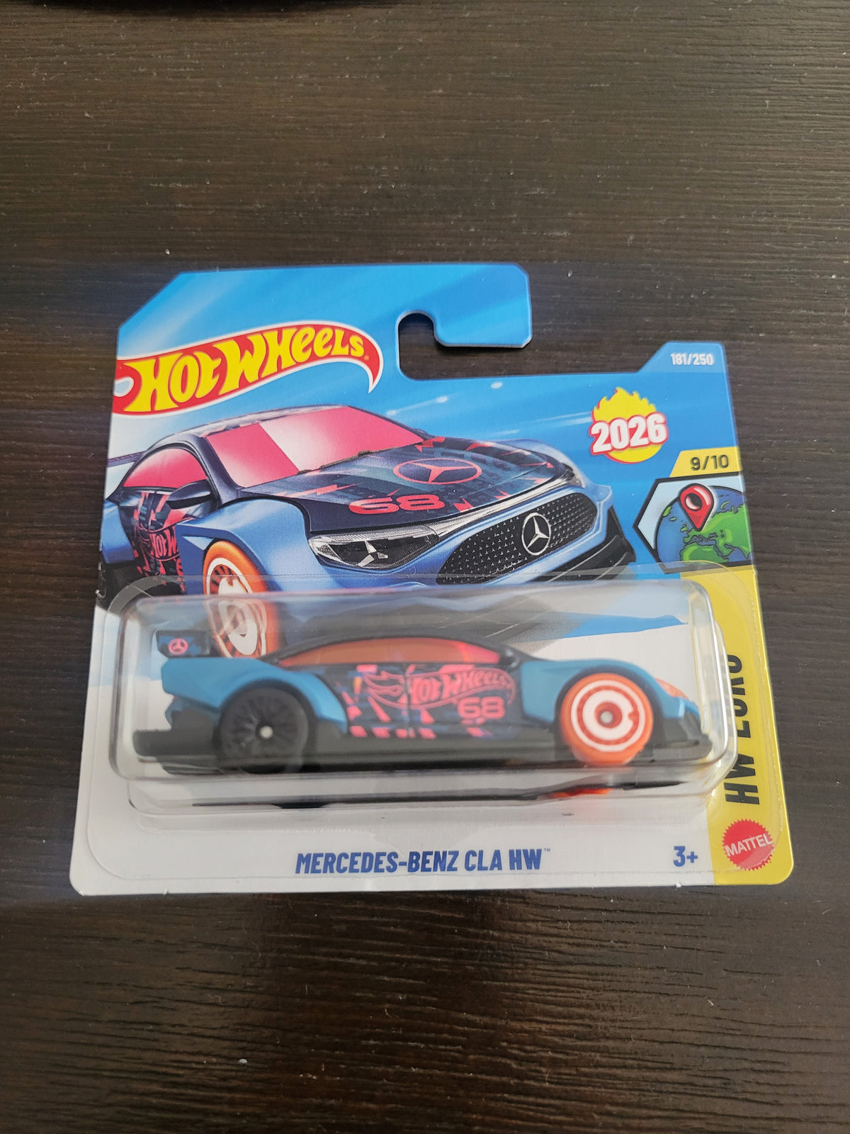 Hot Wheels Mercedes-Benz CLA HW (Short Card)